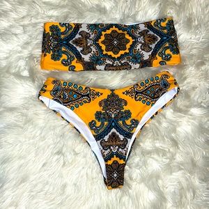 Strapless Bikini Bathing Suit